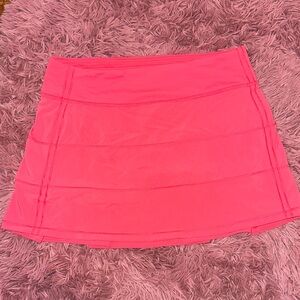 Lululemon Athletica Vibrant Pink Mini Skirt